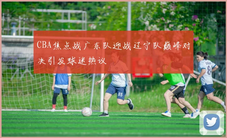 CBA焦点战广东队迎战辽宁队巅峰对决引发球迷热议